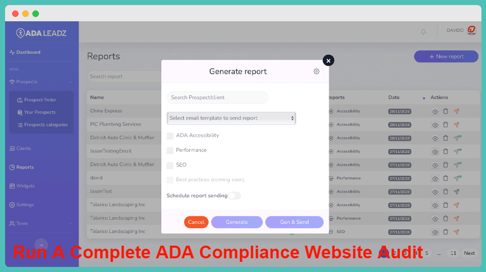 ADA Leadz Review - Run A Complete ADA Compliance Website Audit In Minutes