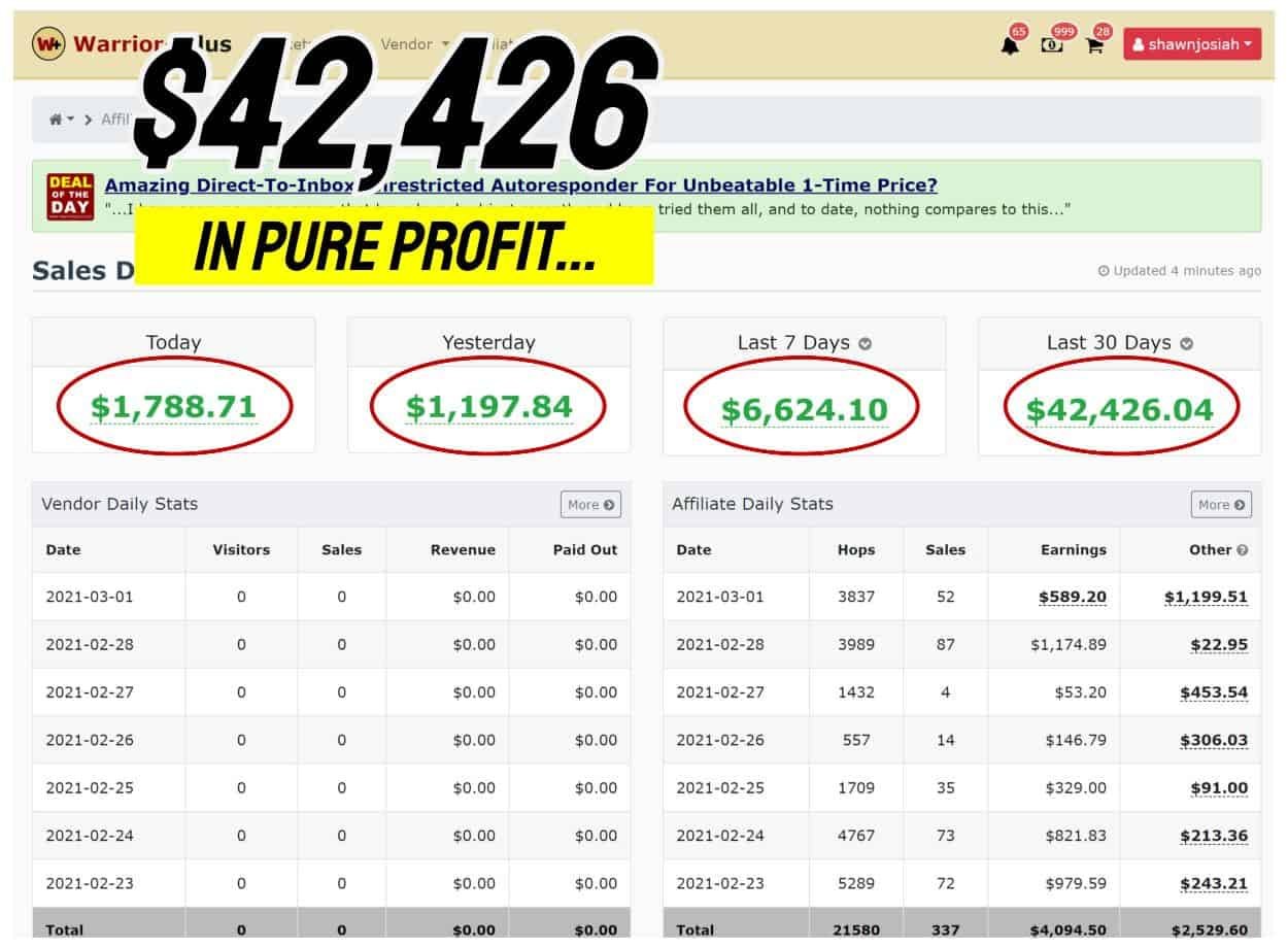 Rapid Commission Sites Review - Fake Income Proof (1)