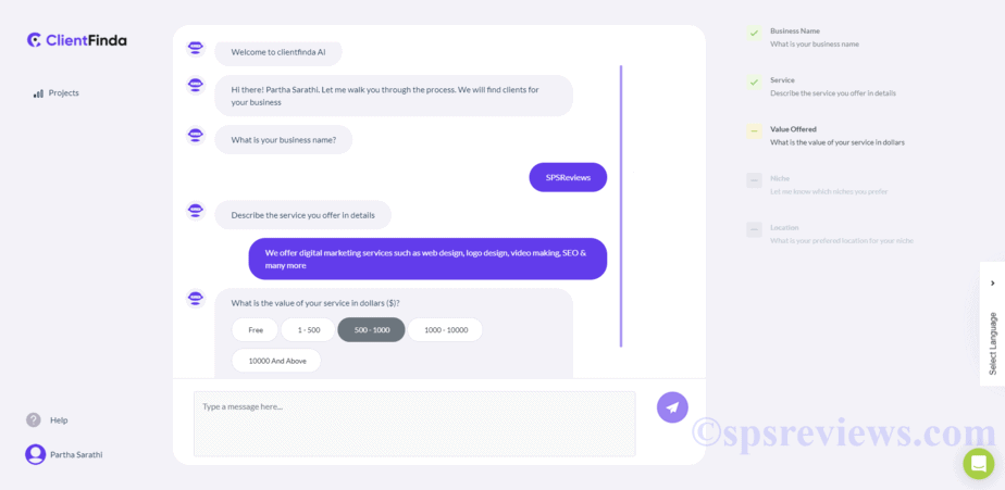 ClientFinda Review: Question & Answer Lead Finder