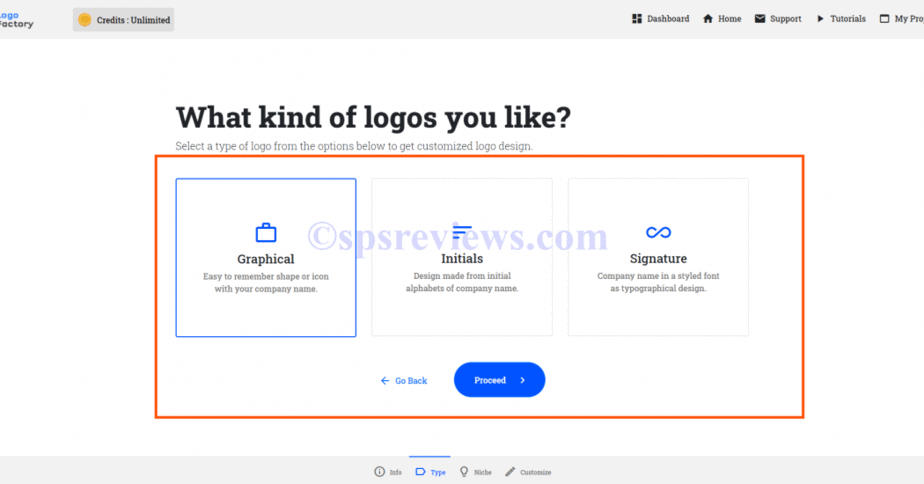 DesignBeast Review: Choose a Logo Type