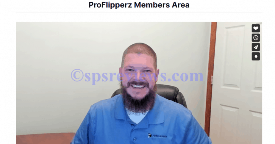 FlipSpeed Review - Inside Member Area of ProFlipperz