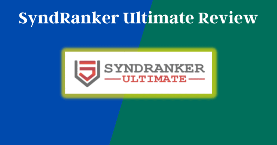 SyndRanker Ultimate review - from a real user