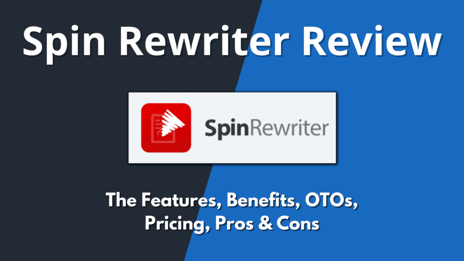 Spin Rewriter Review