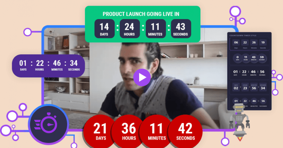 Video Campaignor Review - Evergreen and Real-Time Countdown Timers