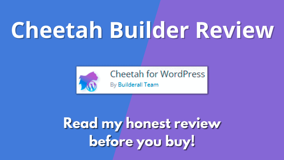 Cheetah Builder PRO Review - SPSReviews