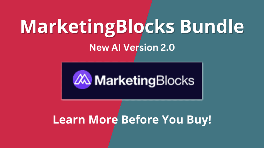 MarketingBlocks Bundle - New AI Version 2.0 - SPSReviews