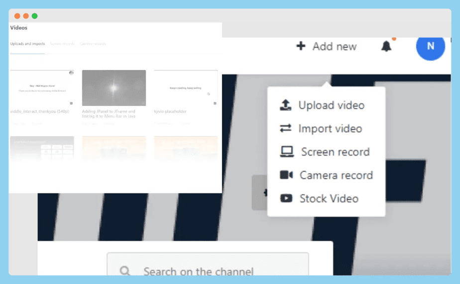 Viddle Interact Review - Step 2: Upload your video.
