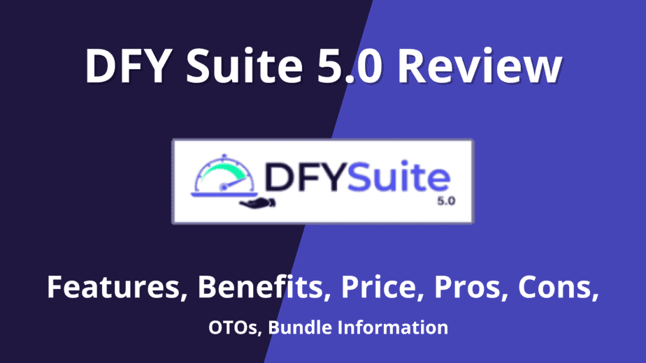 DFY Suite 5.0 Review Bundle OTO - SPS Reviews