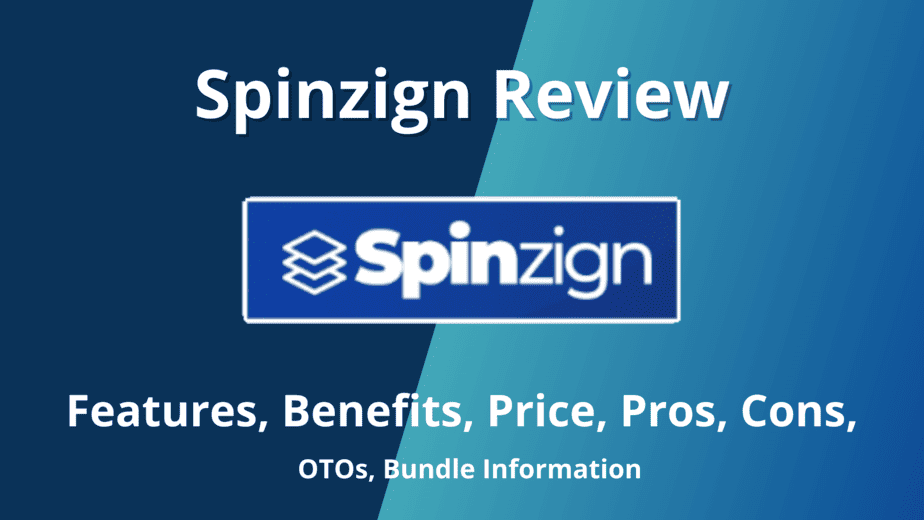 Spinzign Review OTO Bundle - SPS Reviews