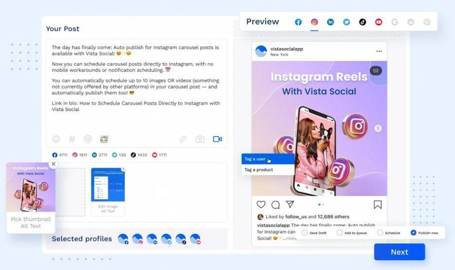 Vista Social Review - Connecting the social channels