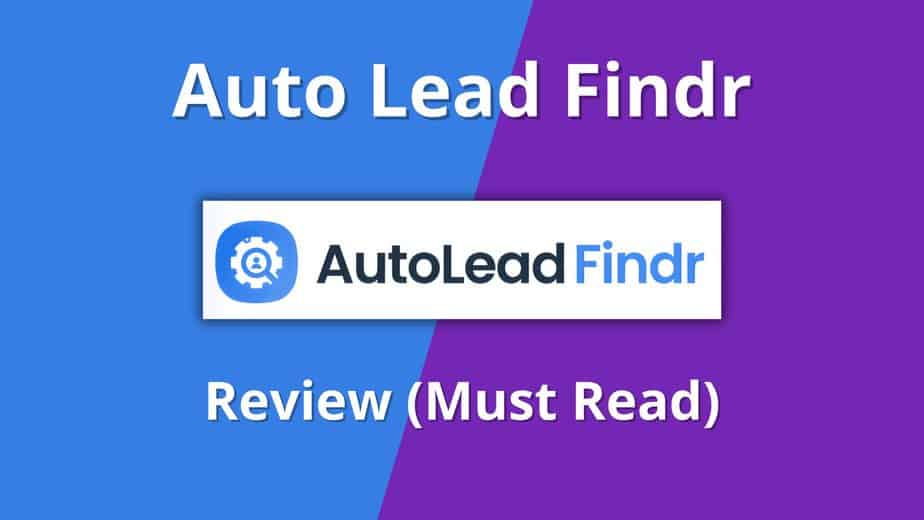 Auto Lead Findr Review OTO Bundle